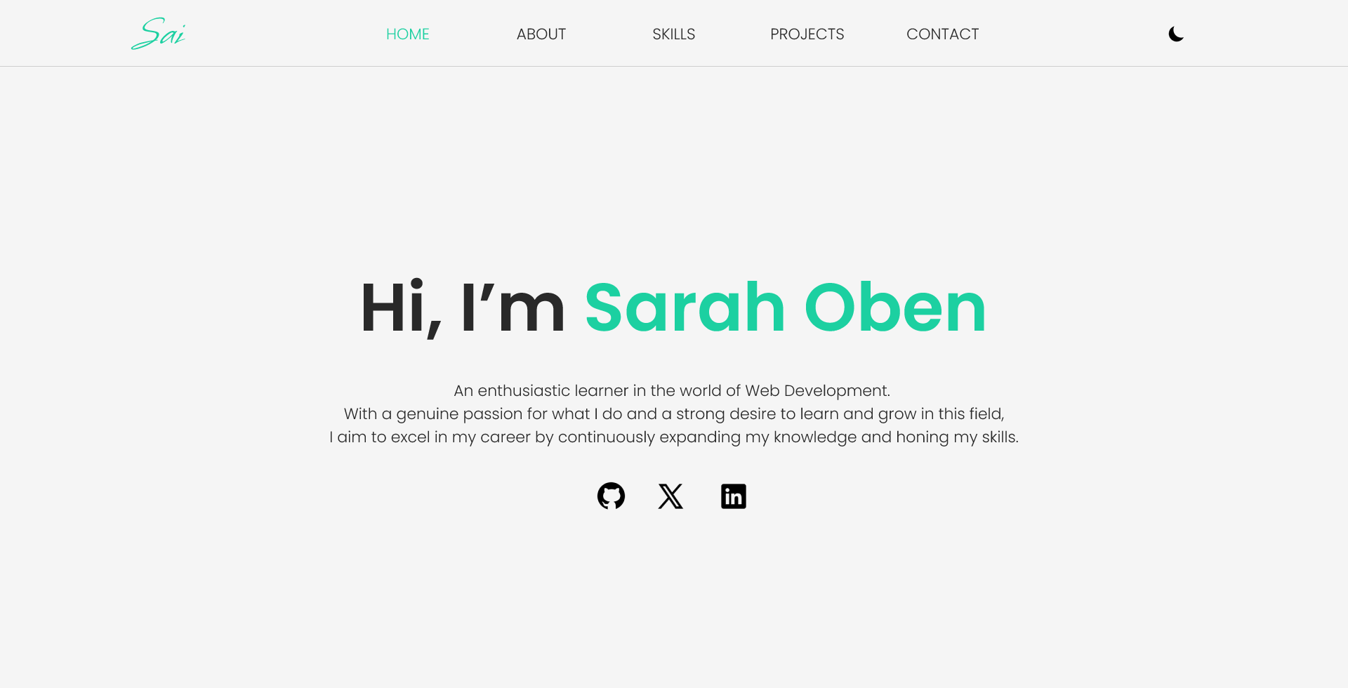 Sarah | Portfolio